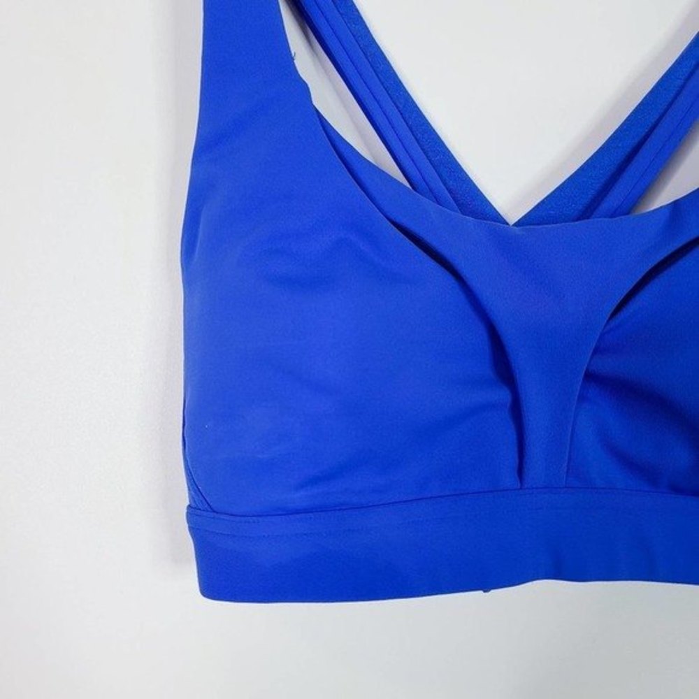 LULULEMON Stash It All Bra NWT Size 4 Wild Bluebell Blue Active Athleisure - Picture 4 of 8